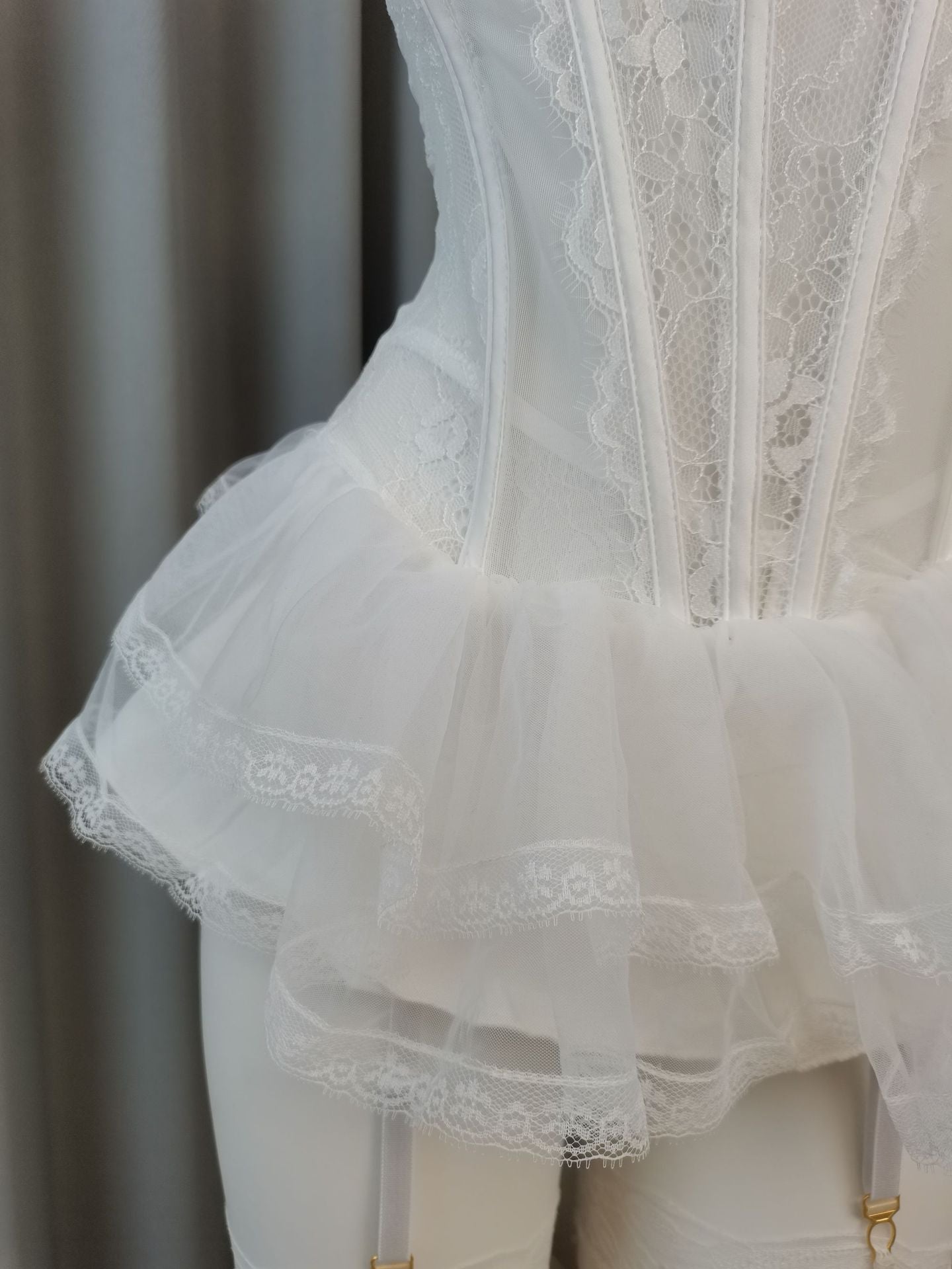 Sexy Padded Vest Lingerie for Women – Seductive Uniform Style Date Night Robe & Sleepwear