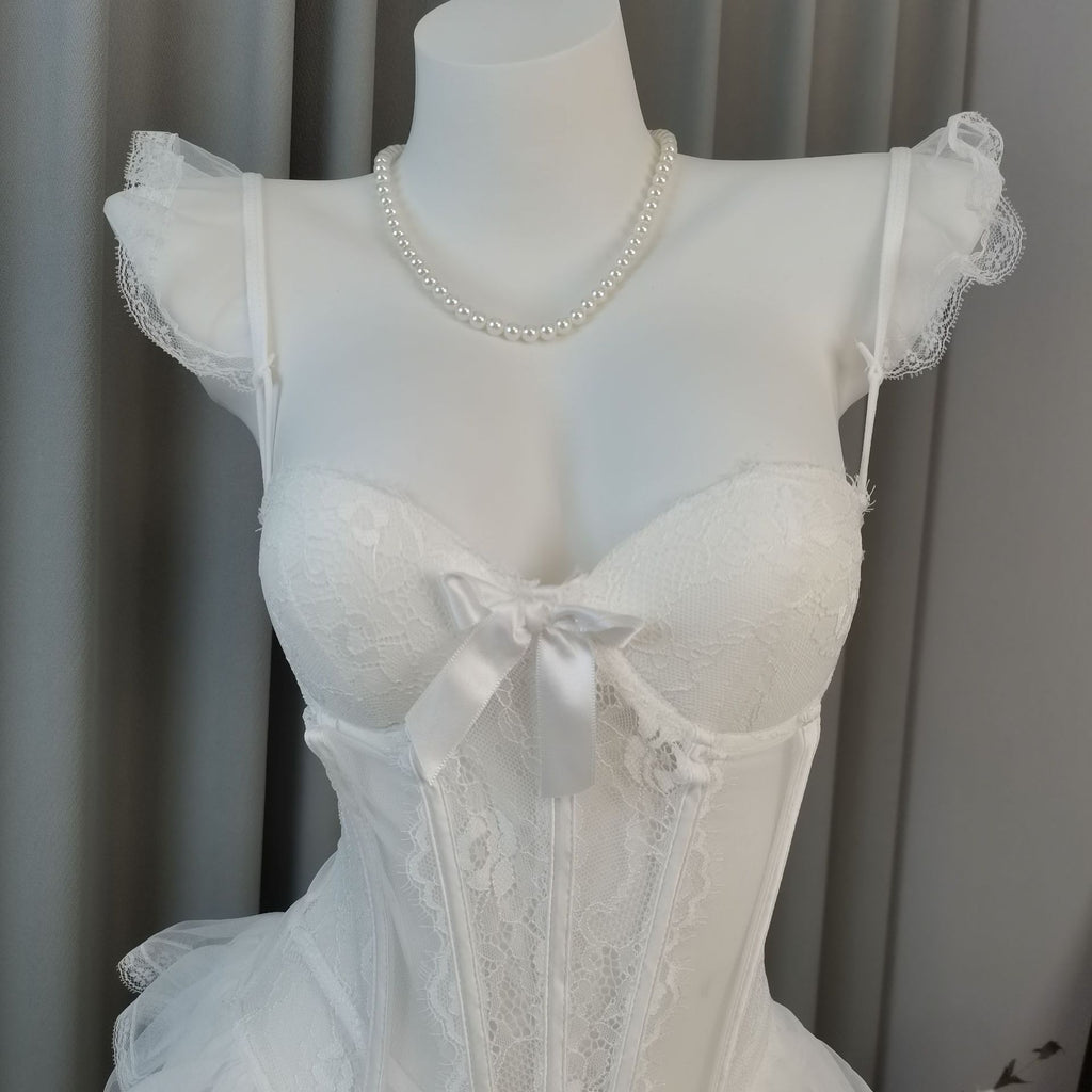 Sexy Padded Vest Lingerie for Women – Seductive Uniform Style Date Night Robe & Sleepwear