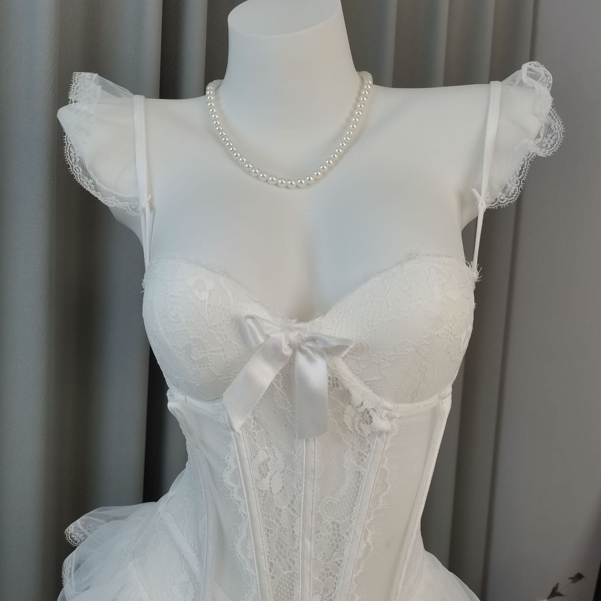 Sexy Padded Vest Lingerie for Women – Seductive Uniform Style Date Night Robe & Sleepwear